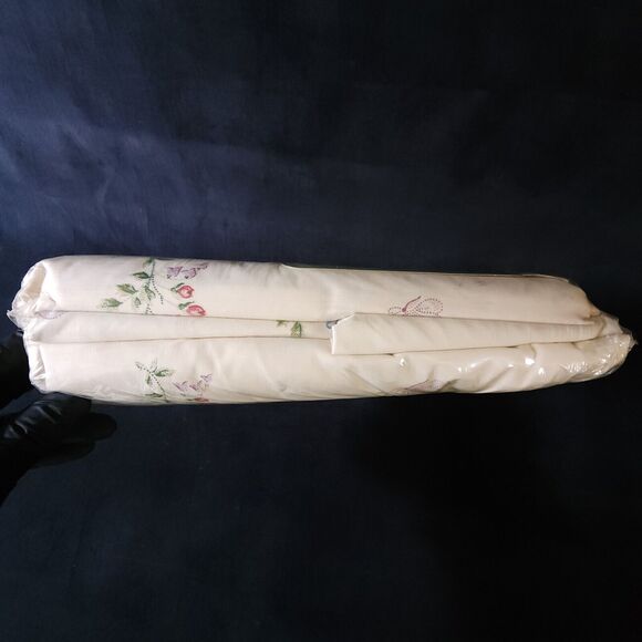 Vintage Floral Irregular Full Sheet Set Fitted & Flat Sheet / Double Pillowcases - Picture 6 of 7